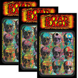 Skulls by Dean Russo Road Rage Air Freshener - Vanilla Scent - 3 Pack