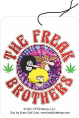 The Freak Brothers - Psychedelic Road Rage Air Freshener - Vanilla Scent