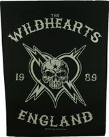 The Wildhearts - England Biker - 14" x 11" Printed Back Patch