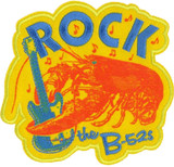 The B-52's Rock Lobster - Embroidered Patch 3.5"x3.6"