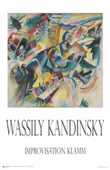 Wassily Kandinsky - Improvision Klamm Poster 11" x 17"