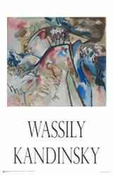 Wassily Kandinsky - Improvisation 21A Poster 11" x 17"