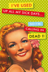 Calling in Dead Poster 24" x 36"