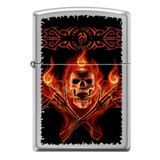 Anne Stokes High Polish Chrome Zippo Lighter