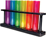 Acetate 6pc Test Tube Shooters Plus Stand