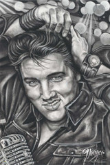 Elvis by James Danger Harvey 24" x 36"