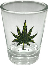 Leaf - 2oz Novelty Shot Glass - 2 Piece Set