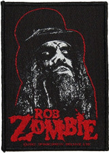 Rob Zombie - Portrait Printed Patch 3" x 4"