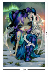 Strangeling - Frost Dragonling Mini Poster 11" x 17"