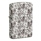 Skulls Glow in the Dark Zippo Lighter