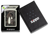 Victoria Frances Gothic Glow in the Dark Zippo Lighter