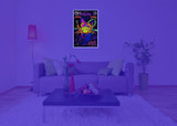 Cancer Zodiac Sign Blacklight Poster 23" x 35"