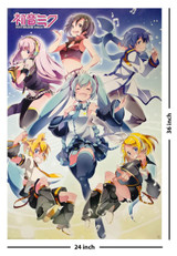 Hatsune Miku Group Poster - 24" x 36"