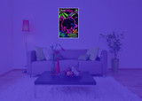 Taurus Zodiac Sign Blacklight Poster 23" x 35"