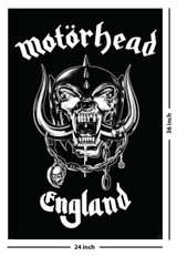 Motorhead England Poster - 24" x 36"