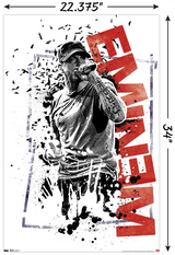 Eminem - Crumble Poster - 22.375" x 34"