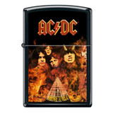 AC/DC Highway to Hell Black Matte Zippo Lighter