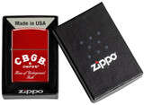 CBGB Metallic Red Zippo Lighter
