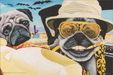 Pugs & Loathing by Dirk Hays Poster 36" x 24"