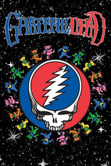 Grateful Dead Circle Poster - 24" x 36"