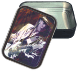 Stevie Ray Vaughan  Stash Tin Storage Container Opened Image