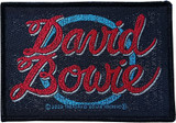 David Bowie Logo Printed Patch 4" x 2.75"