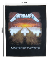 Metallica - Master of Puppets - 14" x 11" Printed Back Patch
