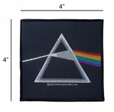 Pink Floyd Dark Side of the Moon Printed Patch 4" x 4"