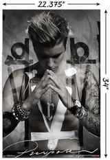 Justin Bieber - Purpose Poster - 22.375" x 34"