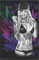 Purple Haze by Daveed Benito Mini Poster 11" x 17"