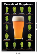 Pursuit of Hoppiness Poster - 24" x 36"