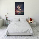 Moon Lune by Natacha Einat Poster - 24" x 36"