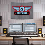 Green Day - Wings Fabric Poster - 43" x 30"