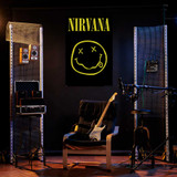 Nirvana Smiley Face Poster - 24" x 36"