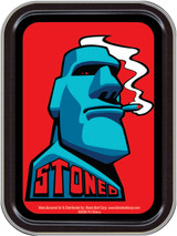 Stash Tins - Stoned Statue - 4.37" L x 3.5" W x 1" H