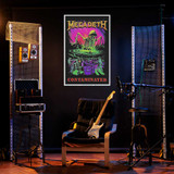 Megadeth - Contamination Blacklight Poster 23" x 35"