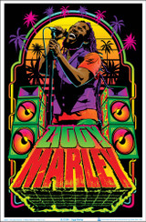 Ziggy Marley Blacklight Poster 23" x 35"