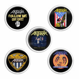 Anthrax Button Badge Set (Set of 5)