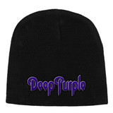 Deep Purple Logo - Embroidered Beanie