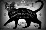 Alchemy England Black Cat Spirit Poster - 36 x 24