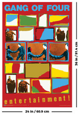 Gang of Four Entertainment Poster - 24 x 36