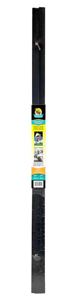 24" Pine Wood Magnetic Poster Hanger - Black