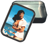 Bettie Page Beach Stash Tin Storage Container Opened Image