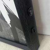 Celestial Sun Moon and Stars Framed LED Neon Light Canvas Print - 24" x 36"