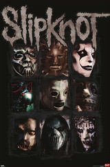 Slipknot - Masks 08 Music Poster - 23.375" x 34"
