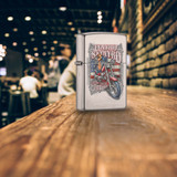Lynyrd Skynyrd Classic Street Chrome Zippo Lighter Lynyrd Skynyrd Classic Street Chrome Zippo Lighter