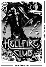 Stranger Things Hellfire Club Poster - 24" x 36"