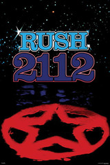 Rush 2112 Music Poster - 24" x 36"