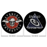 Avenged Sevenfold - Skull / Space Slipmat (2pc set) - 12”