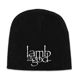 Lamb of God Officially Licensed Band Merch Gift Set - 1 Embroidered Beanie, 1 Set of Five Guitar Picks, 1 Standard Woven Patch
